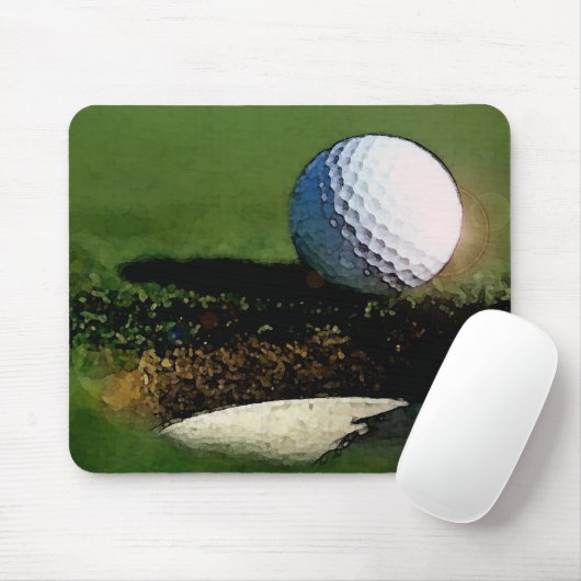 Golf Ball Muismat (Met muis)