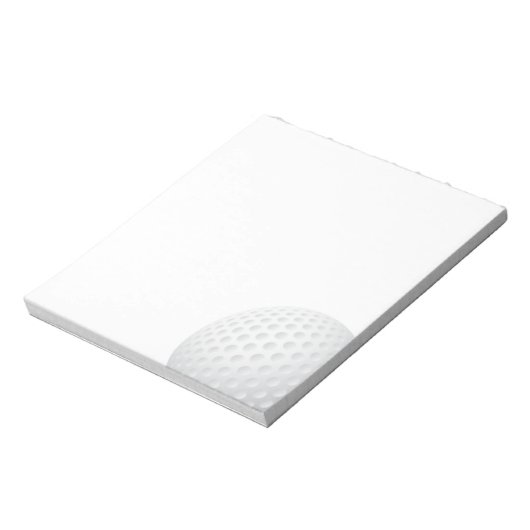 Golf Ball Notitieblok (Linkerzijde)