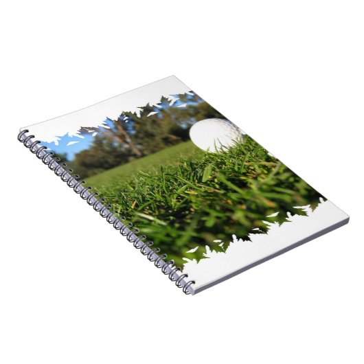 Golf Ball on Course Notebook Notitieboek (Rechterzijde)