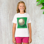 Golf Ball on Green T-shirt