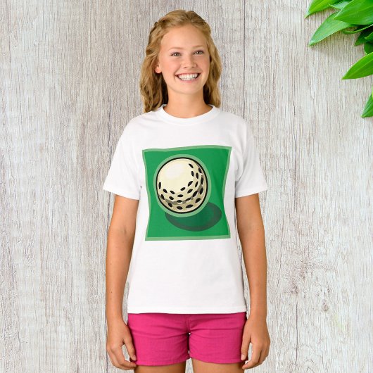 Golf Ball on Green T-shirt
