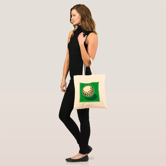 Golf Ball on Green Tote Bag