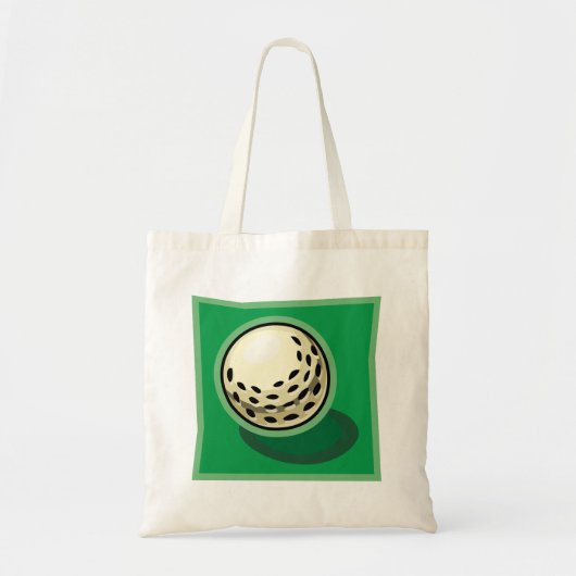 Golf Ball on Green Tote Bag (Voorkant)