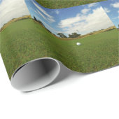 Golf Ball on the Green Cadeaupapier (Rol Hoek)