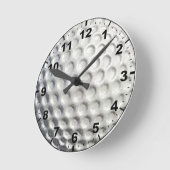 "Golf Ball"-ontwerpwandklokken Ronde Klok (Hoek)