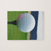Golf Ball op een golfbaan in een berg Legpuzzel (Horizontaal)