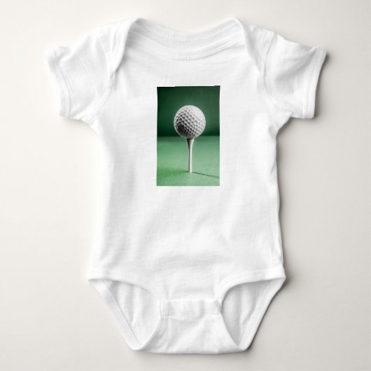 Golf Ball op T-shirt (Voorkant)