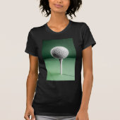 Golf Ball op T-shirt (Voorkant)