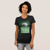 Golf Ball op T-shirt (Voorkant volledig)
