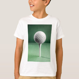 Golf Ball op T-shirt