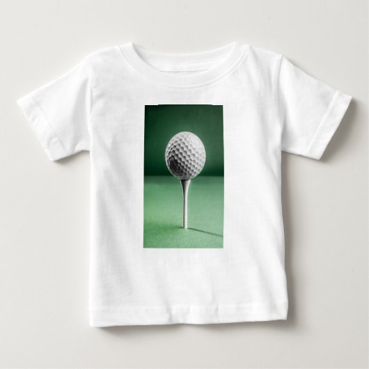Golf Ball op T-shirt (Voorkant)