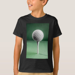Golf Ball op T-shirt