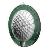 Golf Ball op T-shirt Dartbord (Voorkant Rechts)