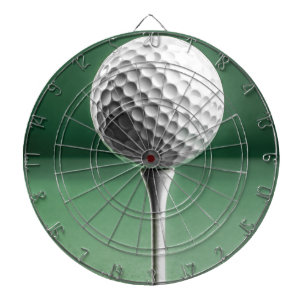Golf Ball op T-shirt Dartbord