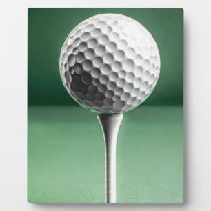 Golf Ball op T-shirt Fotoplaat