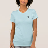 GOLF Ball op T-shirt:kies stijl + kleur T-shirt (Voorkant)