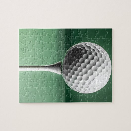 Golf Ball op T-shirt Legpuzzel (Horizontaal)