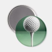Golf Ball op T-shirt Magneet (Voorkant / Achterkant)