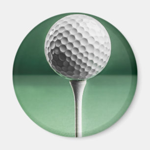 Golf Ball op T-shirt Magneet