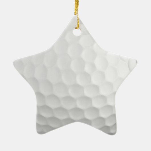Golf Ball Ornament (Achterkant)