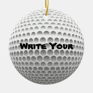 Golf Ball Ornaments Keramisch Ornament