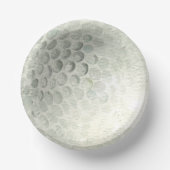 Golf Ball Paper Plate Papieren Kommen (Voorkant)