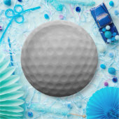 Golf Ball Papieren Bordje (Feest)