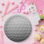 Golf Ball Papieren Bordje (Feest)