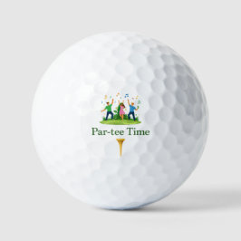 Golf Ball | Par-tee Time Funny Gift Golfballen