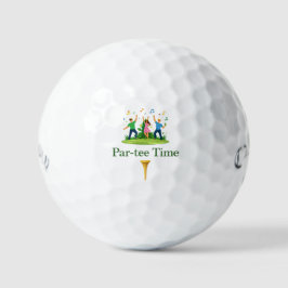 Golf Ball | Par-tee Time Funny Gift Golfballen