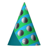 Golf Ball party petten Feesthoedjes (Links)