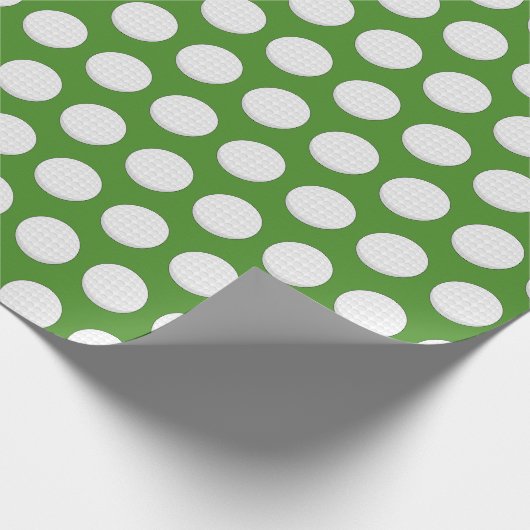Golf Ball Pattern Cadeaupapier (Hoek)