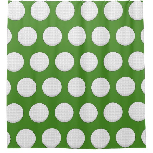 Golf Ball Pattern Douchegordijn (Voorkant)