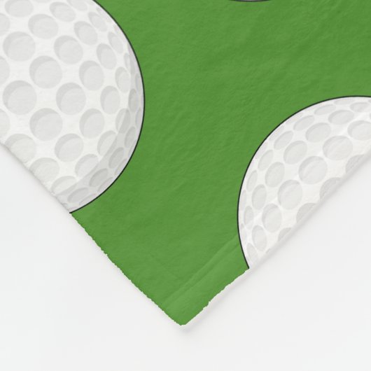 Golf Ball Pattern Fleece Deken (Hoek)