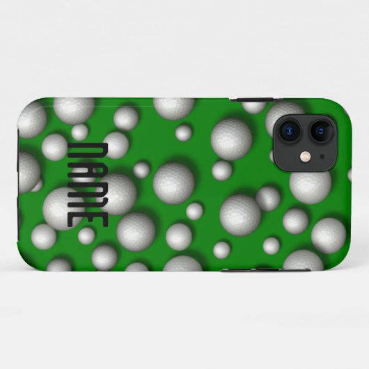 Golf Ball Pattern iPhone 5 Hoesje (Achterkant (horizontaal))