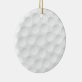 Golf Ball Pattern Keramisch Ornament (Rechts)