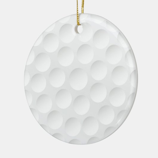 Golf Ball Pattern Keramisch Ornament (Links)