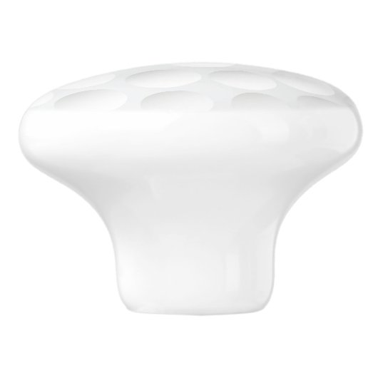 Golf Ball Pattern Keramische Knop (Zijkant)