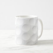 Golf Ball Pattern Koffiemok (Voorkant rechts)