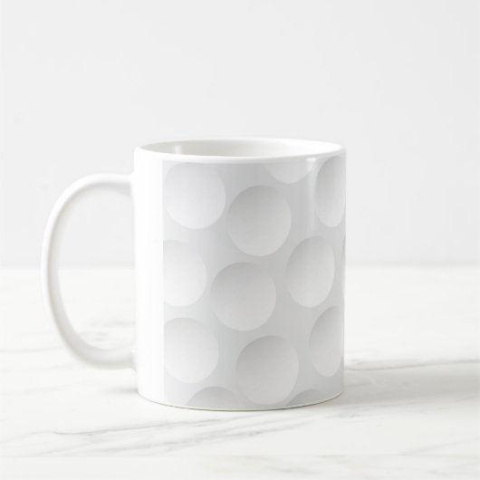 Golf Ball Pattern Koffiemok (Links)