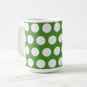 Golf Ball Pattern Koffiemok (Voorkant links)