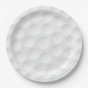 Golf Ball Pattern Papieren Bordje