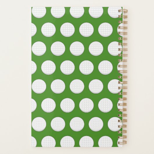 Golf Ball Pattern Planner (Achterkant)