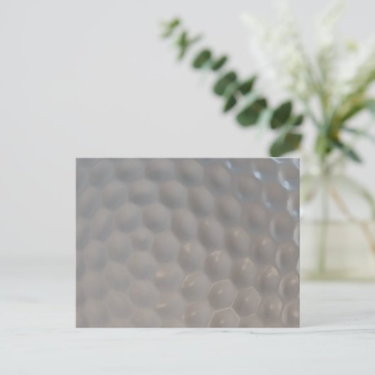 Golf Ball Pattern Texture Briefkaart (Staand voorkant)