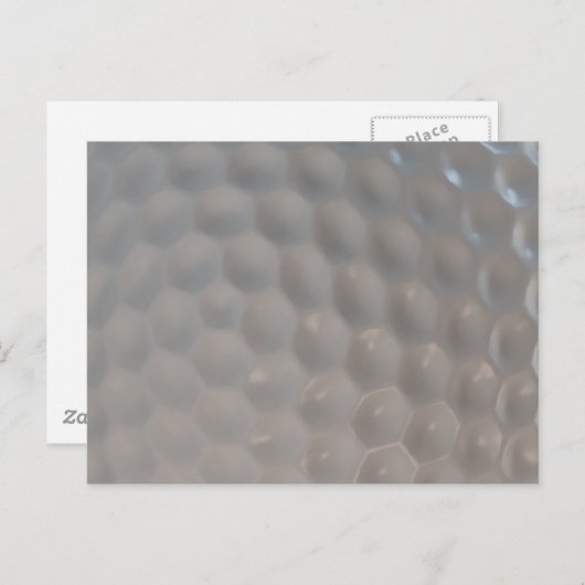 Golf Ball Pattern Texture Briefkaart (Voorkant / Achterkant)
