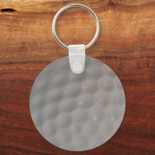 Golf Ball Pattern Texture Sleutelhanger (Voorkant)