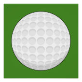 Golf Ball Perfect Poster (Voorkant)