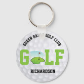 Golf Ball - Persoonlijke Sleutelhanger (Voorkant)