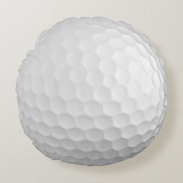 Golf Ball Pillow Rond Kussen (Voorkant)