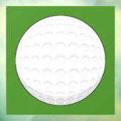 Golf Ball Raamsticker (Vel 3)